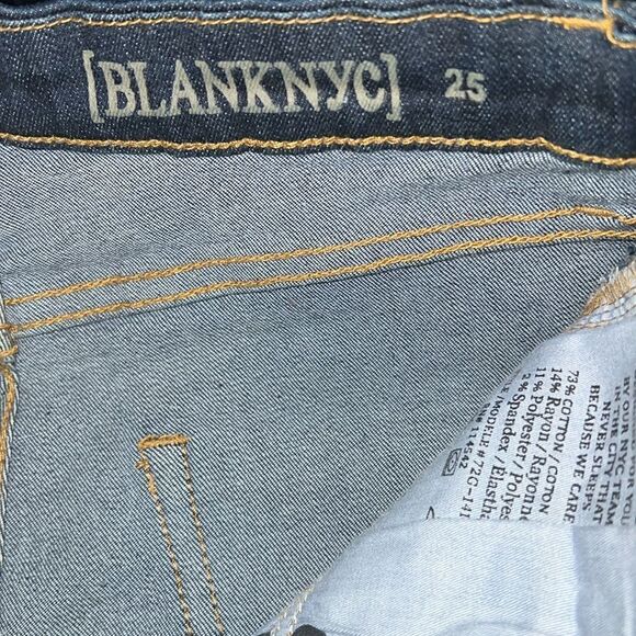Blanknyc Skinny Leg Jeans Denim Size 25 - Picture 5 of 6